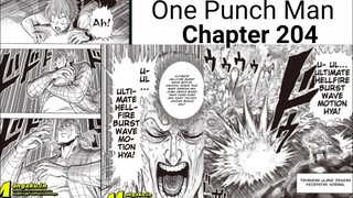 ULTIMATE HELLFIRE BURST WAVE MOTION CANON‼️ One Punch Man Chapter 204 REACTION INDONESIA