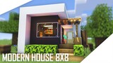 Cara Membuat Modern House 8x8 - Minecraft Indonesia