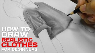 How To Draw Clothes | For Beginners | Tagalog