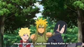 Boruto bertemu Minato di zaman Perang Dunia Shinobi ke 3 - Inilah reaksi Boruto Bertemu Sang kakek