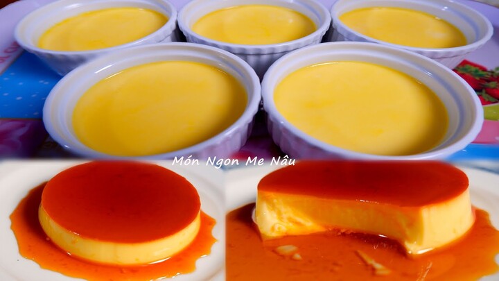 Bánh FLan Công Thức Mới Không Cần VaNI