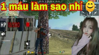 Ganena Free Fire - Ngân Kaito Cần AK Còn 1 Máu Gặp 2 Người  Trên Đồi Và Cách Sử Lý Khéo Léo 😊😊😊