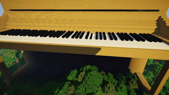 [Perpindahan Waktu dan Ruang] Piano Minecraft [Musik Redstone]
