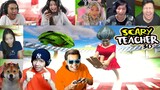 Reaksi Gamer Ngeprank Miss T Terjepit Jebakan Tikus, KOCAK ABIS!!! | Scary Teacher 3D Indonesia