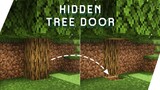 Cara Membuat Hidden Tree Door - Minecraft Tutorial Indonesia