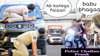 Police Traffic Challans PRANK on GIRLS| ANS Entertainment | 2023 Prank in INDIA