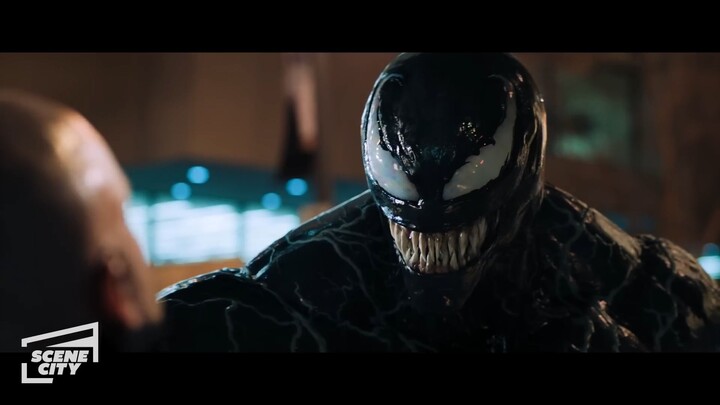 Venom Takes Control Chase Scene - Venom (2018)