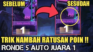TRIK CEPAT NAMBAH 200 POIN RONDE 5 !! INI SIH LANGSUNG JUARA 1 EVENT DIAMOND KUNING