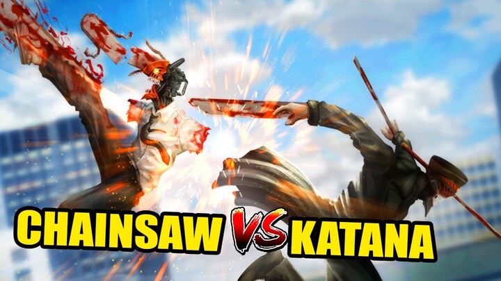 Pertarungan Akhir Denji vs Katana-Man !!! [ Review Arc Katana-Man Finale ]