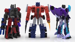 New products 360-degree display: Legendary United D-class G1 Optimus Prime, Tremor, Slipstream Trans