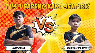 1 VS 1 BARENG KAKA SENDIRI! GILA GUYS INI MAKIN GG GA YAH!! KALAU MENANG AUTO GIFT SKIN YANG DIA MAU