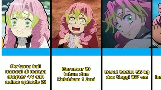 FAKTA MENARIK TENTANG MITSURI KANROJI PILAR CINTA DEMON SLAYER