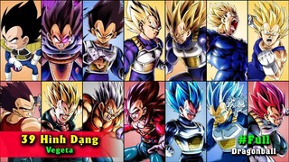 39 Hình dạng của Vegeta (Ca-đíc)【FULL】