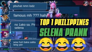 TOP 1 PHILIPPINES SELENA PRANK