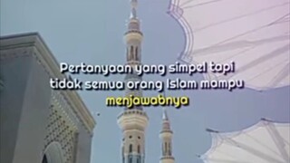 Pertanyaan yang simpel, very very simpel.