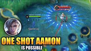 AAMON CAN ONE SHOT KILL *VERY BALANCED* | MOBILE LEGENDS