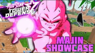 (5 STAR) MAJIN BUU SHOWCASE IN ALL STAR TOWER DEFENSE