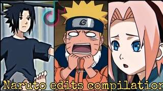 Naruto edits compilation 🔥🔥 || ANIME NATION || Naruto tiktok compilation || Naruto funny moments 22