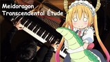 Meidoragon Transcendental Etude - Miss Kobayashi's Dragon Maid OP [Aozora no Rhapsody] Piano Cover