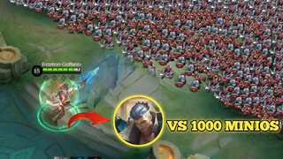 FREDRINN NO COLDOWN VS 1000 MINIONS - MOBILE LEGEND BANG BANG