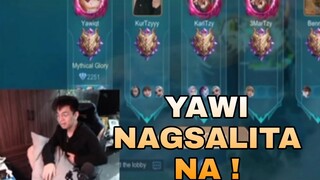 YAWI NIREVEAL NA YUNG BAGONG TEAM NIYA, AT NAG SALITA NA SA DAHILAN KUNG BAKIT SIYA UMALIS SA NXP!