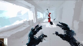 Mencoba bermain SUPERHOT VR dengan pico neo2