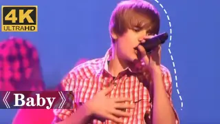 【AI Restoration】Justin Bieber "Baby" Live Concert
