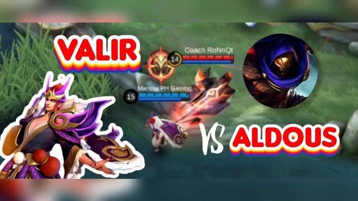 Valir Vs Aldous - Yung Lilipad ka Pero Babalik ka ulit