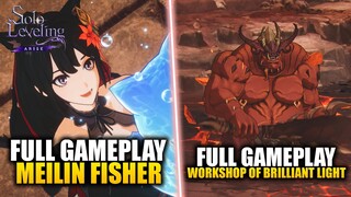 New Hunter MEILIN FISHER Healer BROKEN & New Mode WORKSHOP OF BRILLIANT LIGHT | Solo Leveling: ARISE