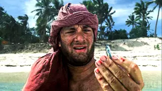 How to survive on an island with a ball, an iceskate and an ugly dress | Cast Away | CLIP