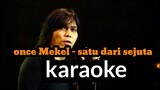 once Mekel - satu dari sejuta - karaoke