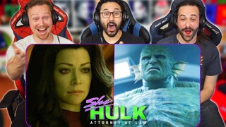 SHE-HULK: Attorney At Law TRAILER REACTION! Marvel Studios Breakdown | Abomination | Disney+