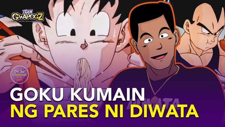 🔴 GOKU, VEGETA, GOHAN kumain ng Pares ni DIWATA | 2024