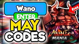 NEW (WANO) UPDATE WORKING CODES in Roblox Anime Mania