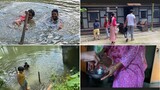 দির্ঘ ১৮ বছর পর- পুকুরে সাঁতার কাটলাম আজ- ফ্যামিলির সবাই মিলে-Ms Bangladeshi Vlogs ll