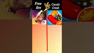 free fire V/s candy crush #trinding