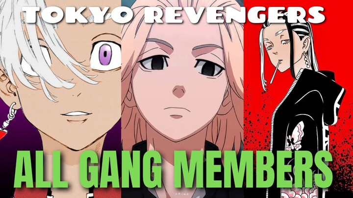 Tokyo Manji Gang All Members Explained || Tokyo Revengers || Touman Members Tokyo Revengers