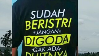 buat ibu2 yg minat kaos ini langsung di order cepat peroduk terbatas buat nakutin para pelakor 😭😭