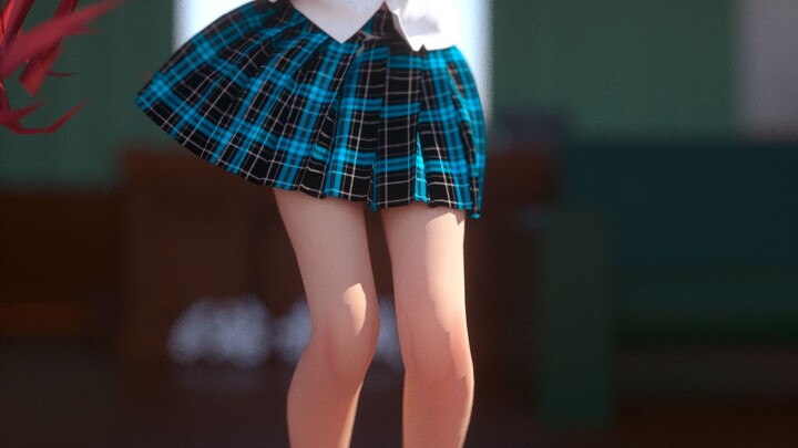 [Shiro Kotori] Aku benar-benar tidak tahan terhadap gadis yang memakai rok lipit
