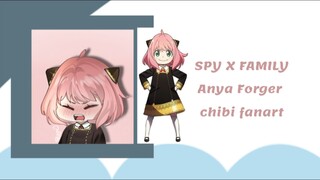 Anya nahan salting 😖 || fanart || anime Spy X Family