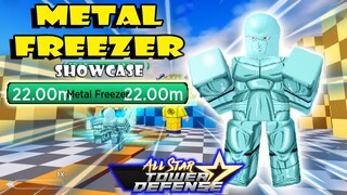 METAL FREEZER (METAL COOLER) MY FIRST 7 STAR UNIT SHOWCASE - ALL STAR TOWER DEFENSE