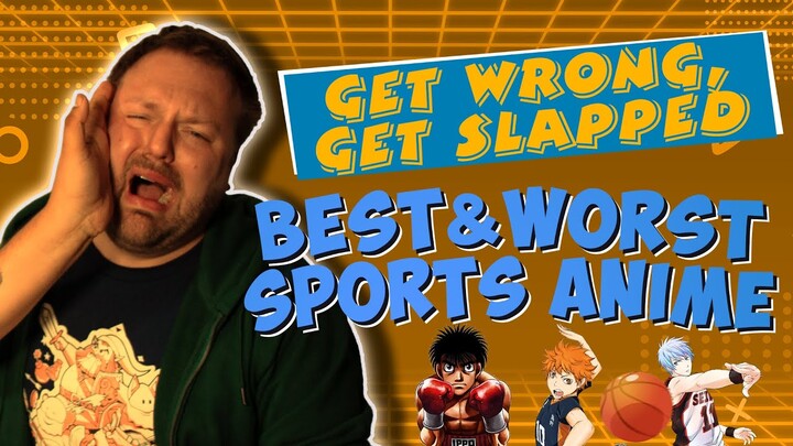 SLAP CHALLENGE! Guess Hugo's Favorite and Least Favorite Sports Anime! #sportanime #sportsanime
