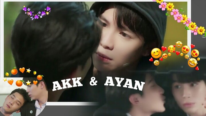 Akk ×Ayan[ he acting like he hate him [love moments/affection/stare#eclipse new bl drama#gmmtv