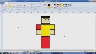 MAKE HEROBRINE USING PAINT