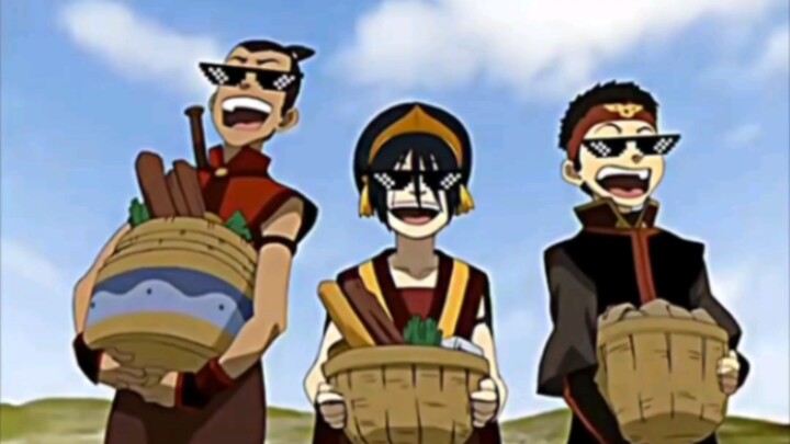 "The Avatar" doesn't have eyes, so you can't see me "cheating" ---------Toph