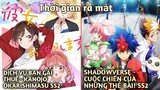 Anime: Kanojo Okarishimasu - Dịch vụ bạn gái thuê sắp có ss2; Shadowverse ss2 chuẩn bị lên sóng