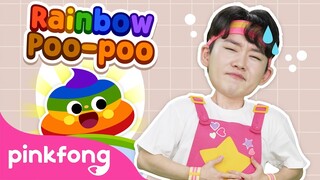 Rainbow Poo Poo | Learn Colors with Fruits! | Hoi's Playground | Pinkfong Videos for Kids