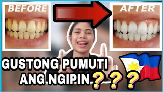 PAANO PUMUTI ANG NGIPIN NG MABILIS || BAKING SODA || 1 WEEK || PHILIPPINES || Bernadette Lizardo