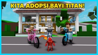 GAWAT! MIPAN & ZUZUZU MENEMUKAN BAYI TITAN! Saat Bermain SEPEDA Di Brookhaven - Roblox