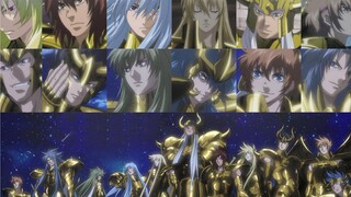 12 vị thánh vàng trong "Saint Seiya: The Lost Canvas"